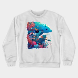 Marine Life Crewneck Sweatshirt